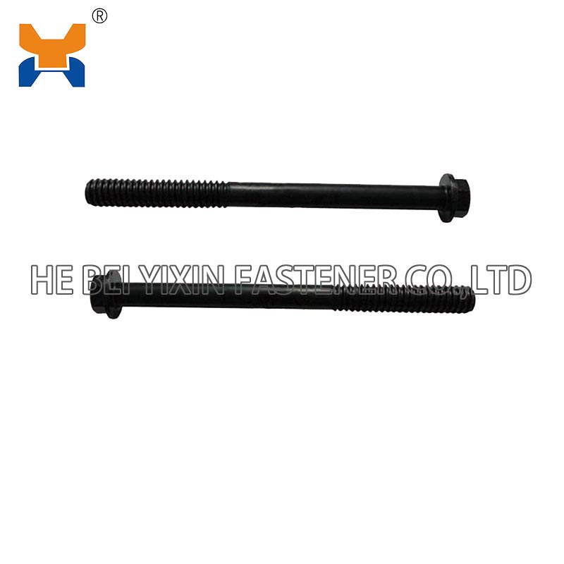 Countersunk hexagon flange face round threaded tunnel bolt