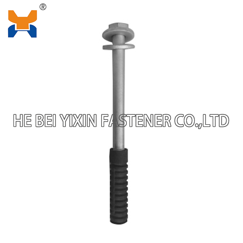 Straight pipe bolt